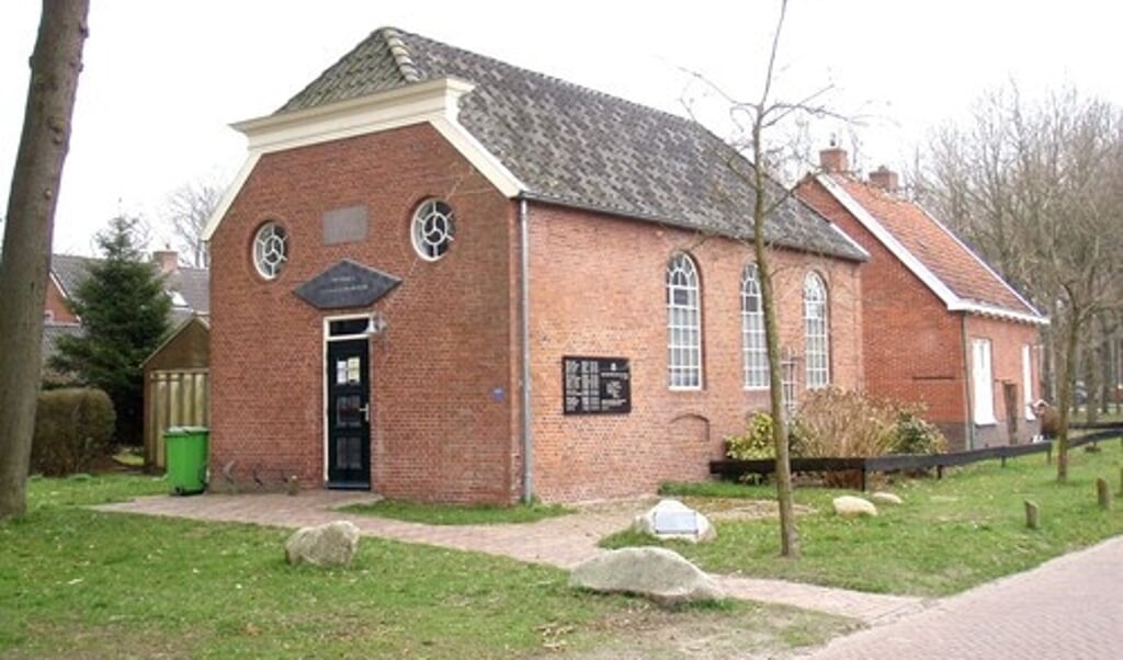 De synagoge aan de Zuiderstraat in Zuidlaren.