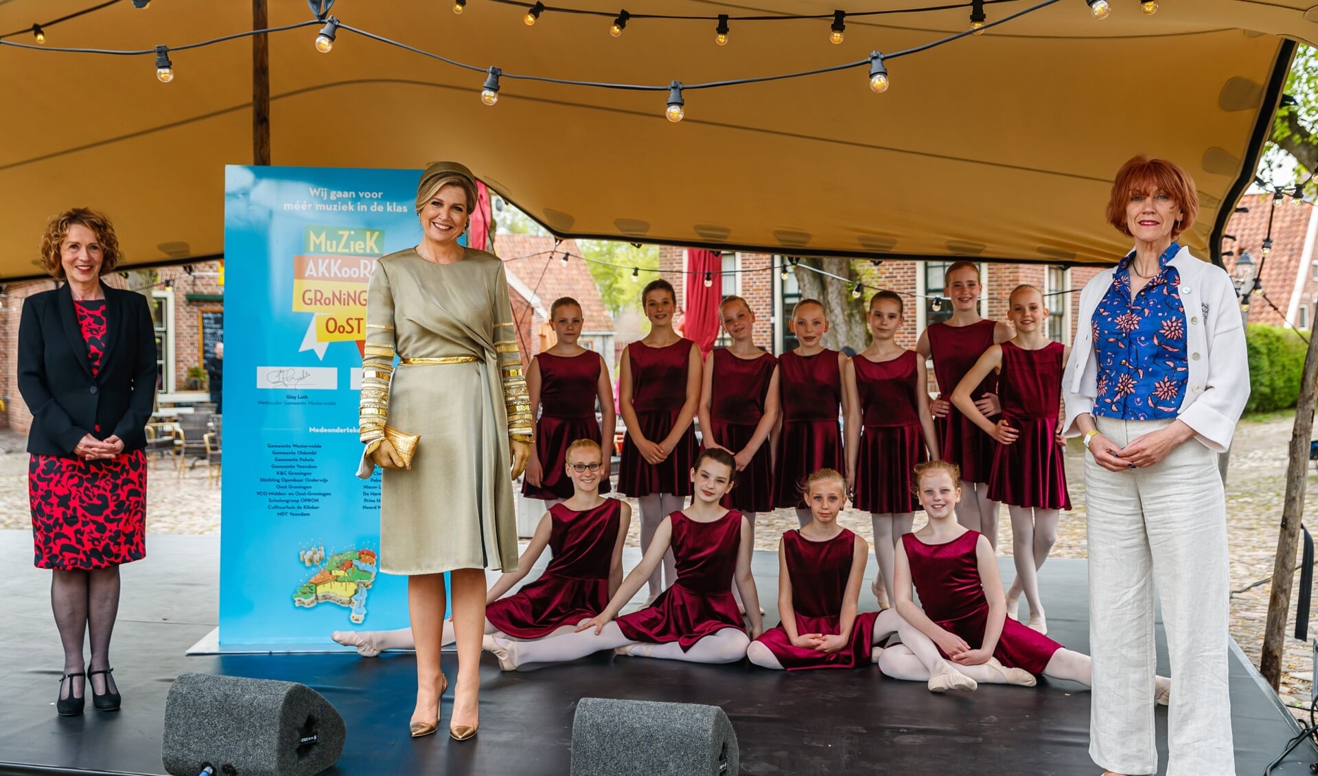 Koningin Máxima bezocht het project. Foto: Bart Heemskerk.