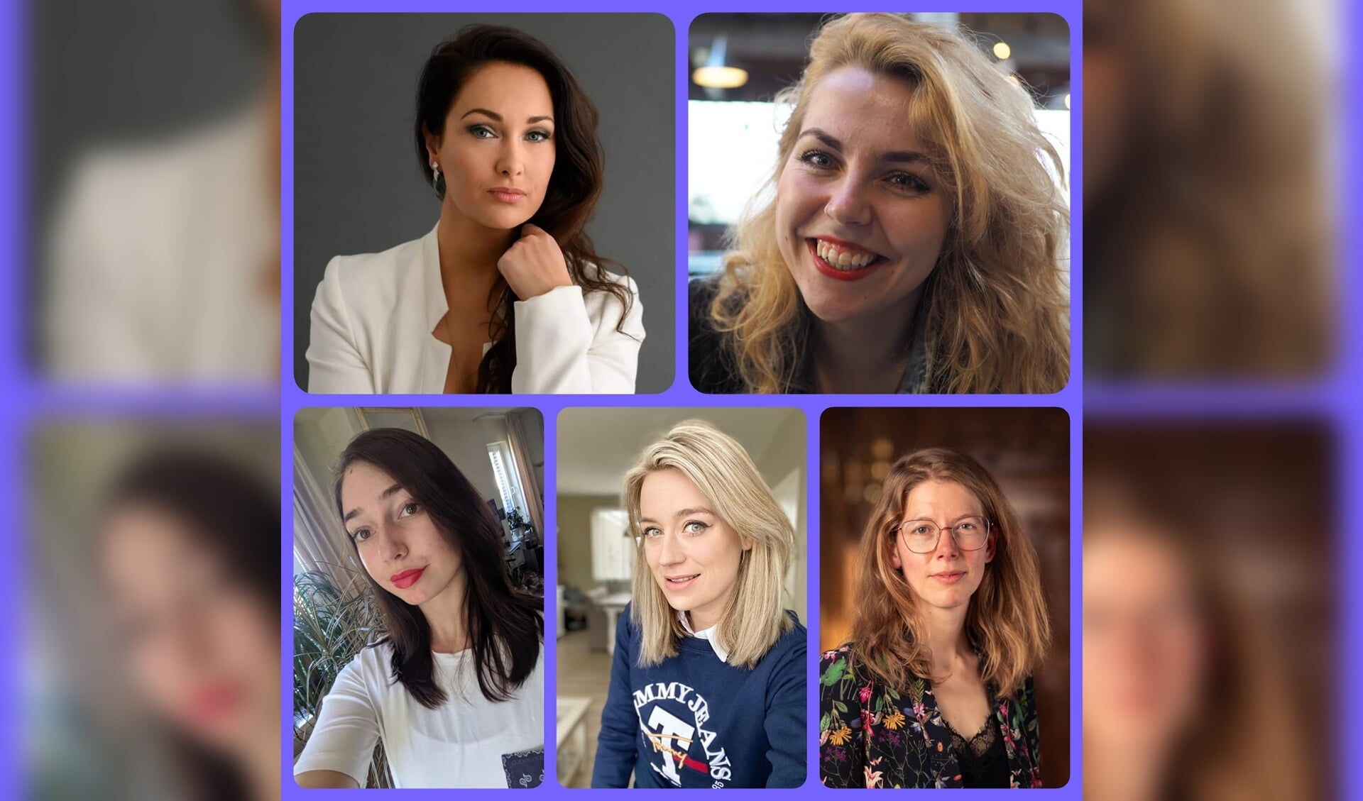 Deze vijf dames willen met de Oost Groninger Vrouwen de positie van de vrouw verder naar voren brengen. (eigen foto) 
