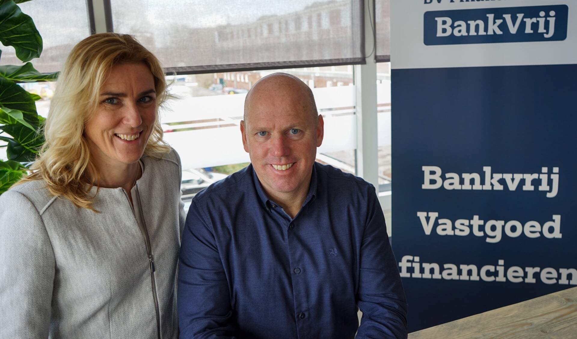 Petra Wagenaar Hummelinck en Henk Spreen koppelen via Bvfinancieren.nl ondernemers aan investeerders. (eigen foto) 