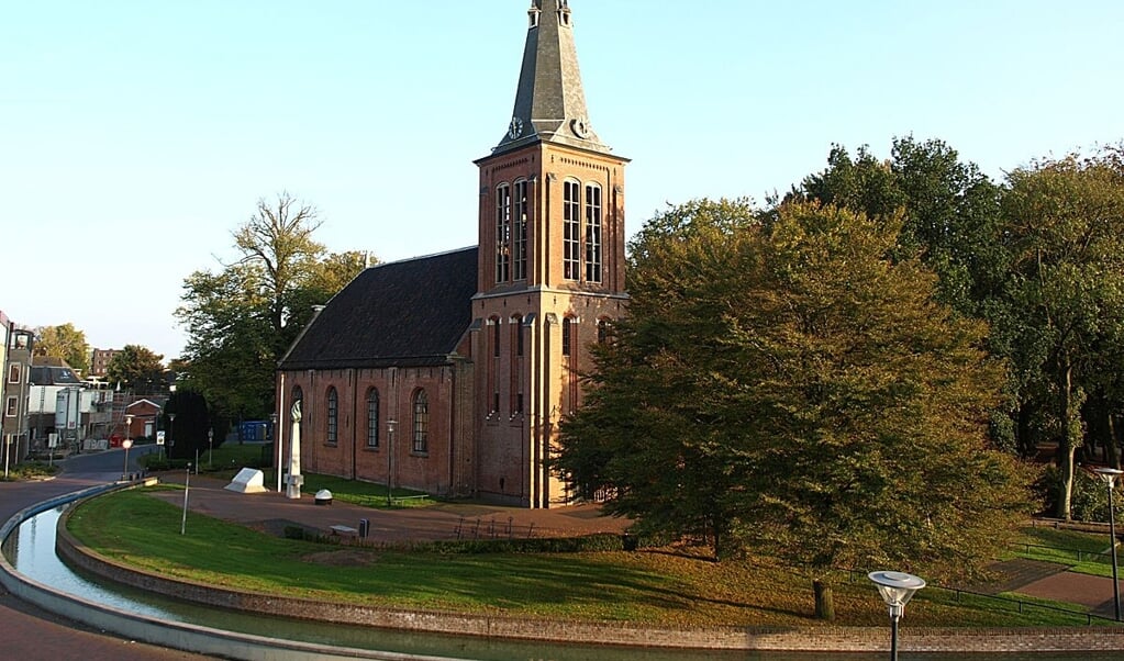 De Grote Kerk in Veendam is een van de deelnemers aan het Kerkenpad Oost-Groningen. 