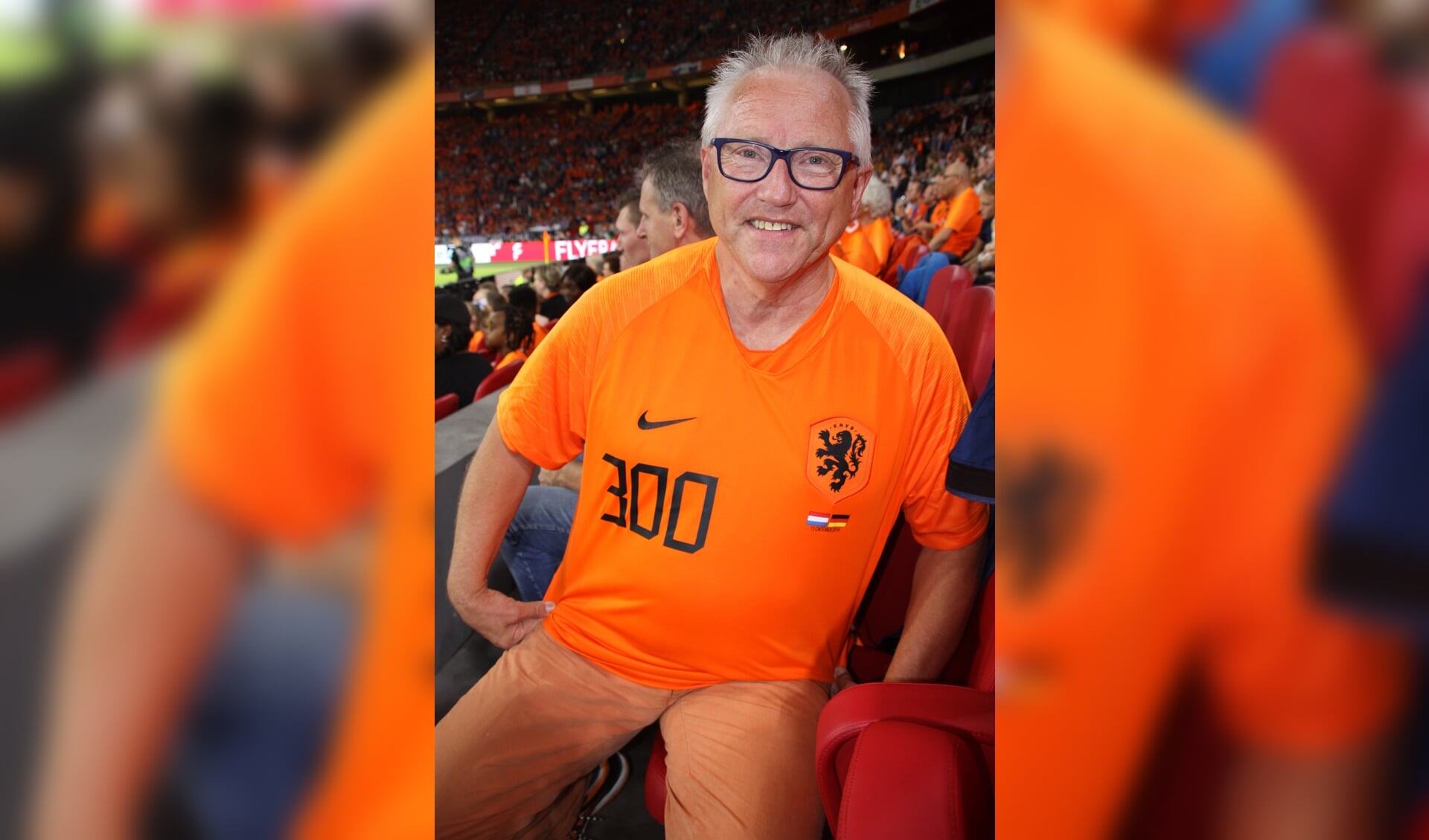 Gert Grimmius uit Stadskanaal bezoekt vandaag zijn 315e interland van het Nederlands elftal.