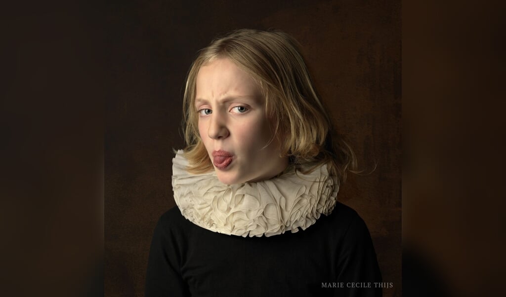 'Girl with White Collar Tongue'. (foto Marie Cécile Thijs)