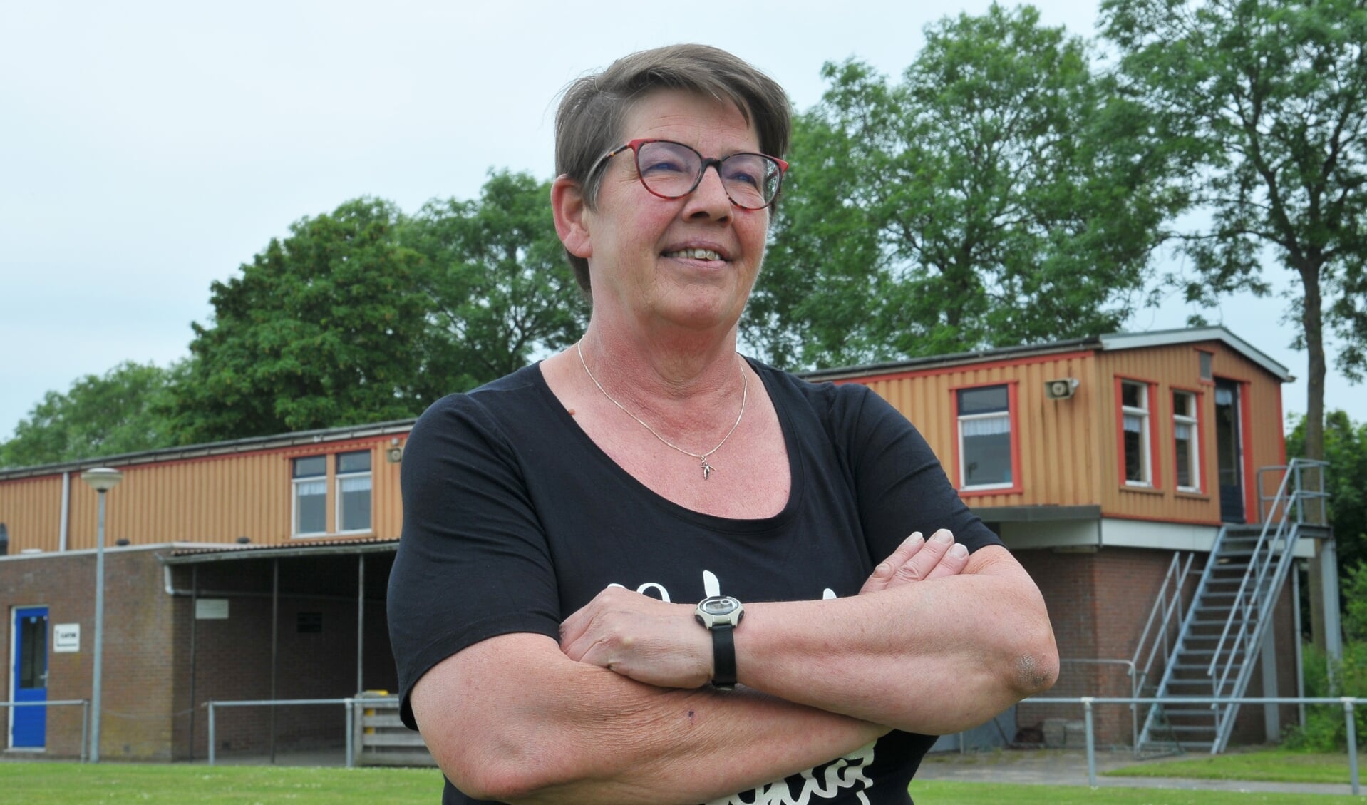  Marja Zijlstra-Kuipers, de nieuwe voorzitter van VV Godlinze. 
