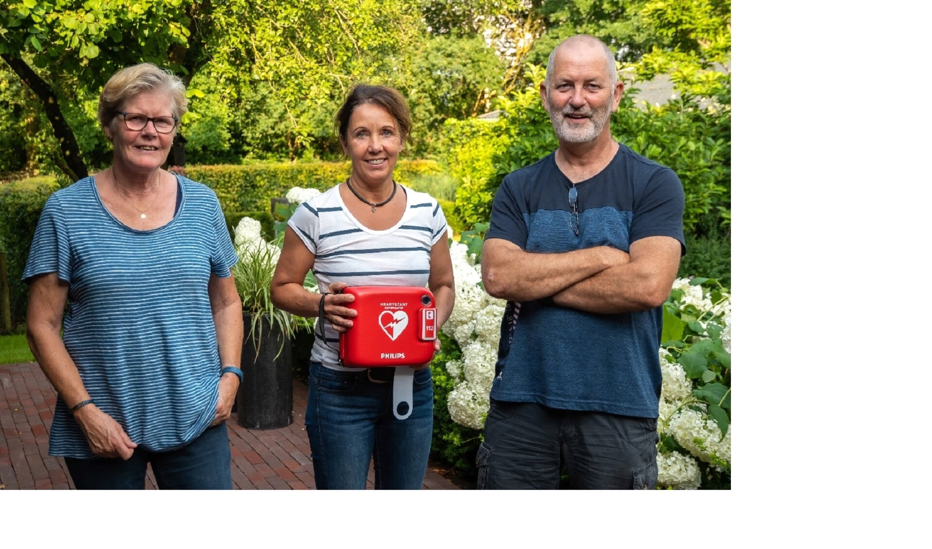 De projectgroep, met van links naar rechts Rineke Oosting, Annelies Roelfsema en Koos Buwalda.