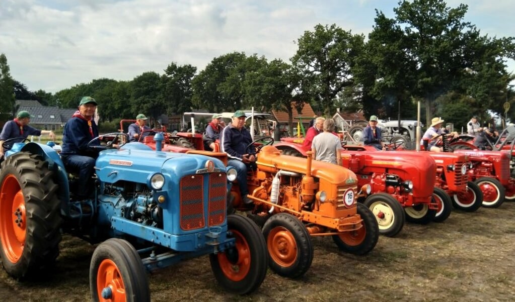 TTV Oostermoer organiseert op 11 september een toertocht met oldtimer tractoren.