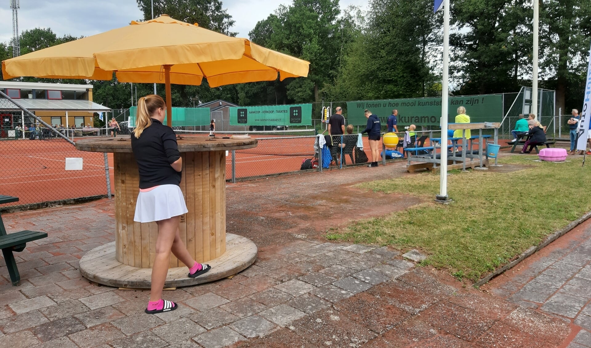 Op de banen van Tennisclub Muntendam wordt ook dit jaar het Open TCM-toernooi gehouden. 