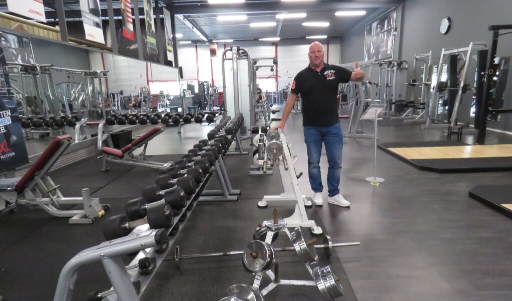 Ron Haans in één van zijn fitnesscentra.