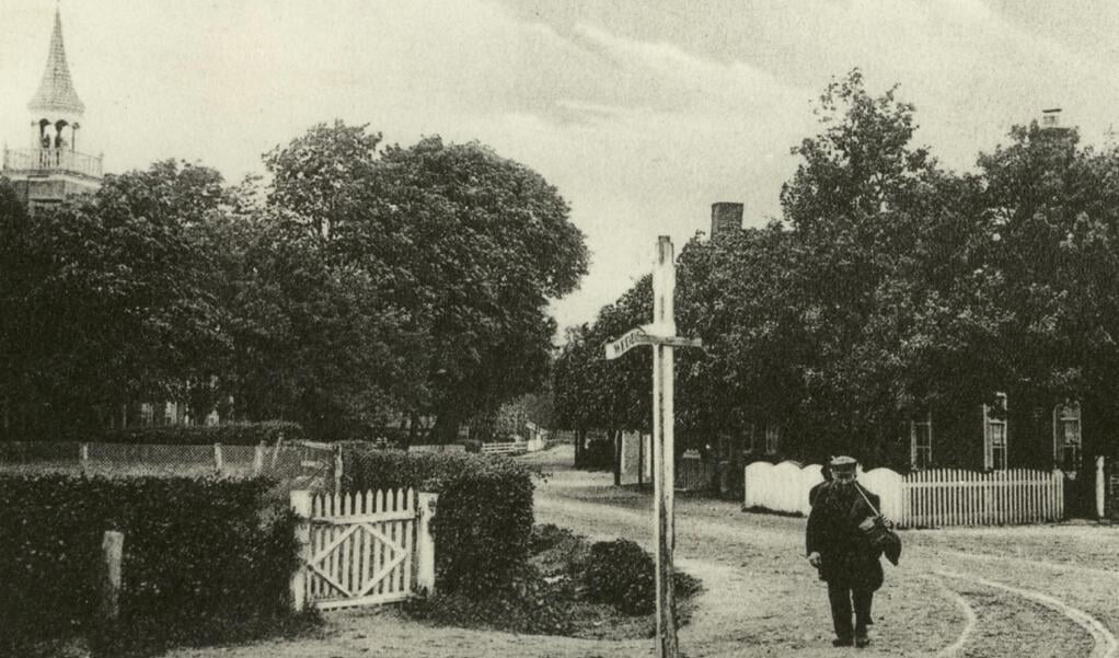 Het dorp Onstwedde in vroeger tijden. (foto: Streekhistorisch Centrum)