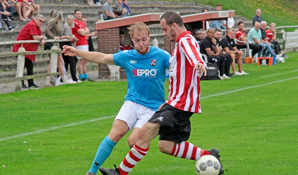 Noordster opende het seizoen met een prima gelijkspel tegen Hoogezand. Foto: Bert Woltjes. 