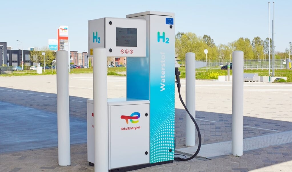 TotalEnergies Marketing Nederland gaat op Groningen Airport Eelde een waterstoftankstation realiseren. (foto TotalEnergies Marketing Nederland)