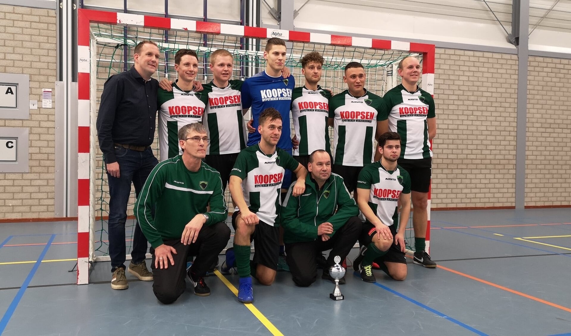 VV Winsum won in de winter van 2019/2020 de laatste editie van de Hogeland Cup. 
