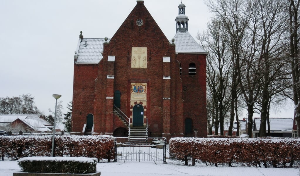De monumentale kerk in Harkstede. (eigen foto)