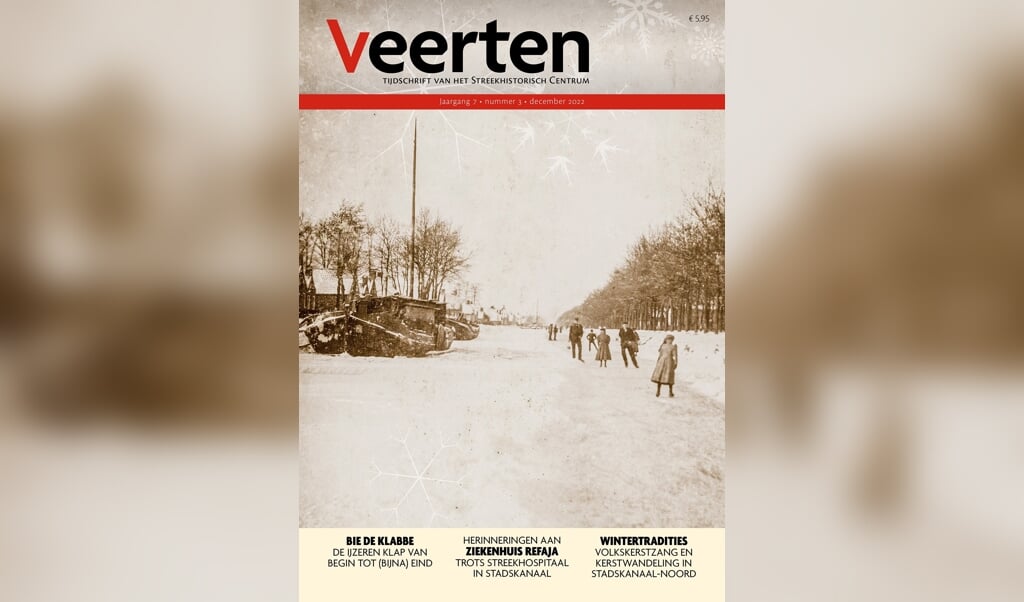 De cover van de nieuwste editie van het tijdschrift Veerten. (foto: Jaap Kok/SHC) 