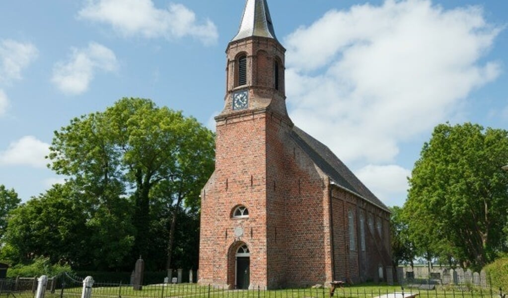 De kerk van Woltersum.