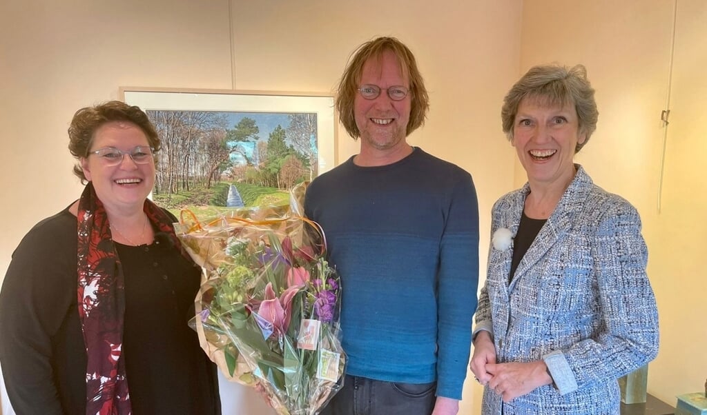 Kunstenaar Siemen Dijkstra heeft de Culturele Prijs Drenthe 2022 gewonnen. (foto: provincie Drenthe)