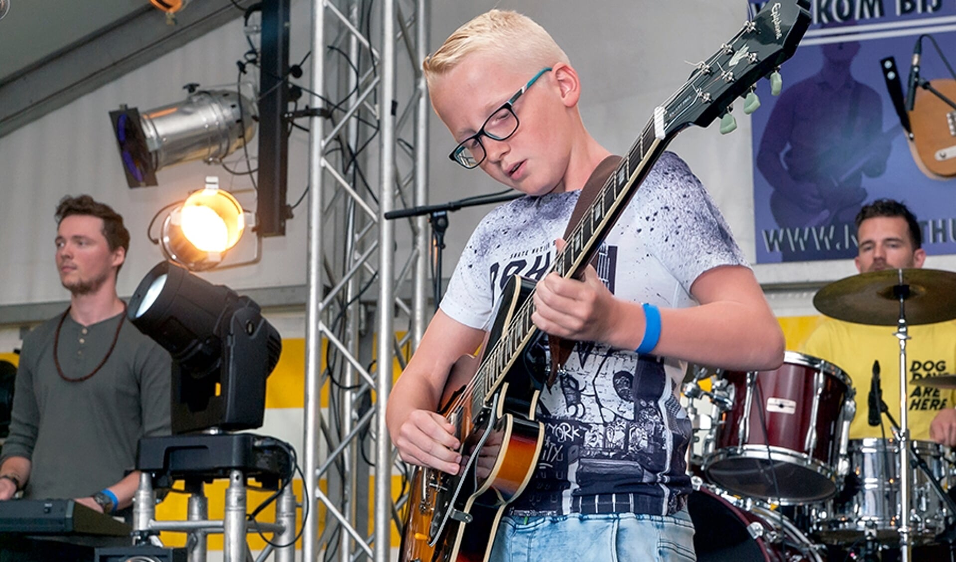 NightHunt biedt een podium aan jong regionaal gitaartalent. Foto: Stichting Bogdike. 