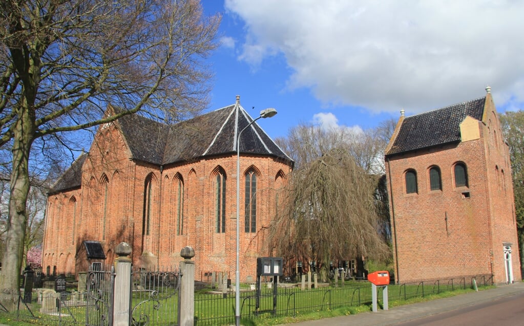 De kerk van Noordbroek is een van de deelnemers aan Kerkenpad Oost-Groningen (foto Peter Akkerman).