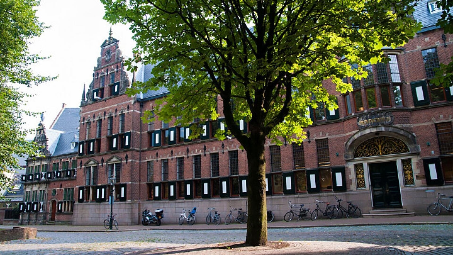 Het provinciehuis in Groningen.