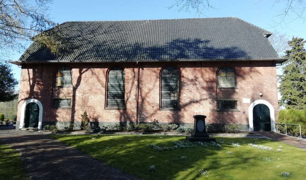 De hervormde kerk in Nieuwe Pekela, een van de deelnemers aan Kerkenpad Oost-Groningen. 