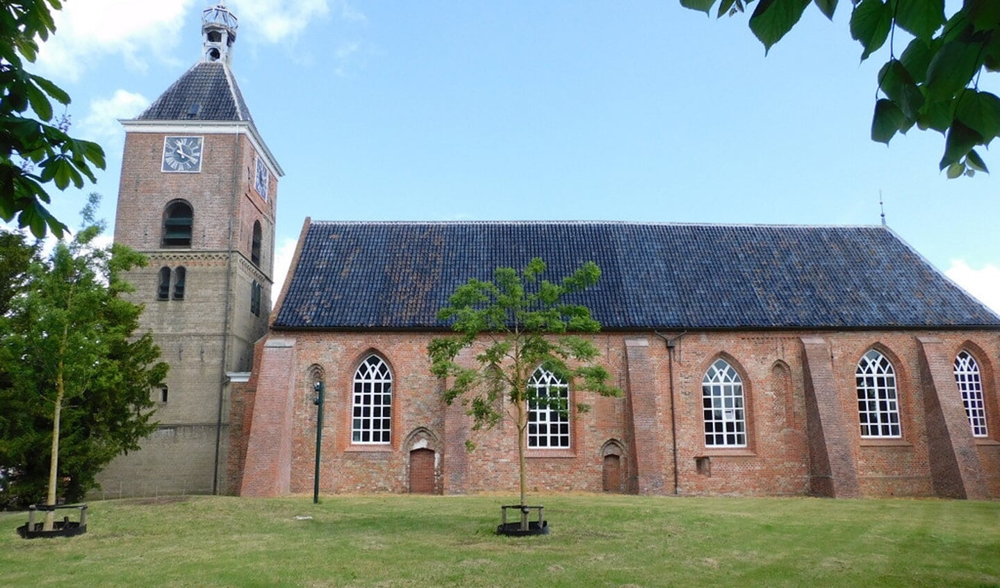 De Jacobikerk in Uithuizen is een van de deelnemers aan het Feest van de Geest. 
