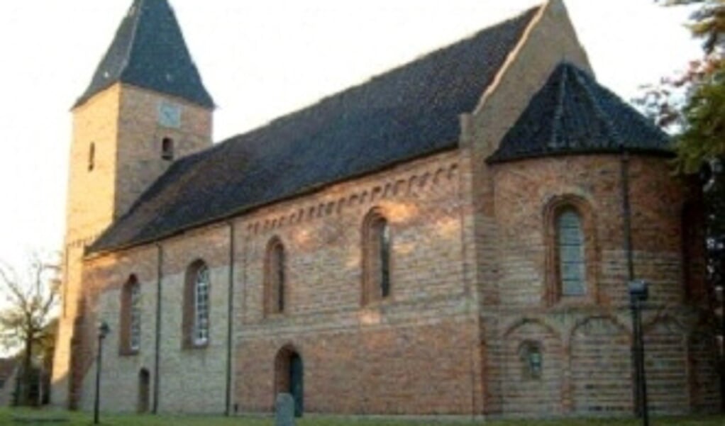 De hervormde kerk van Siddeburen.
