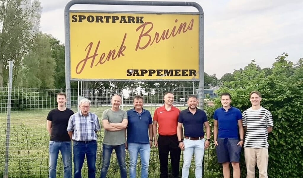De organisatoren van de Dag van het Sportpark Henk Bruins.