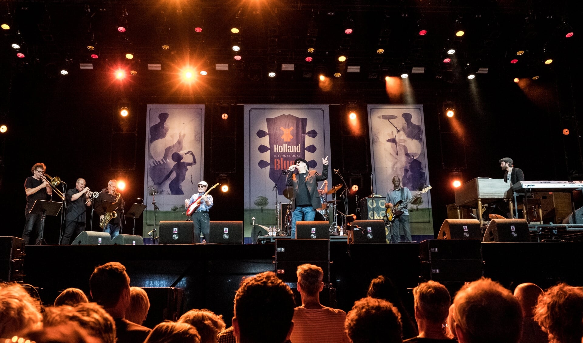 Het Holland International Blues Festival tijdens de laatste editie in 2019. (foto: Hans Tak)