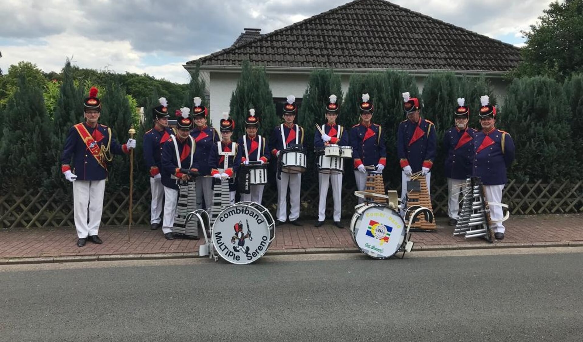 De succesvolle muzikanten uit Ten Boer en Baflo. 