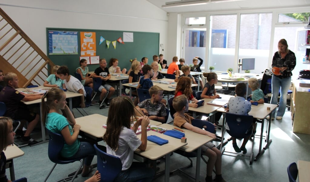 Groep 5 en 6 van Obs De Dobbe in Gasselte is het schooljaar begonnen.