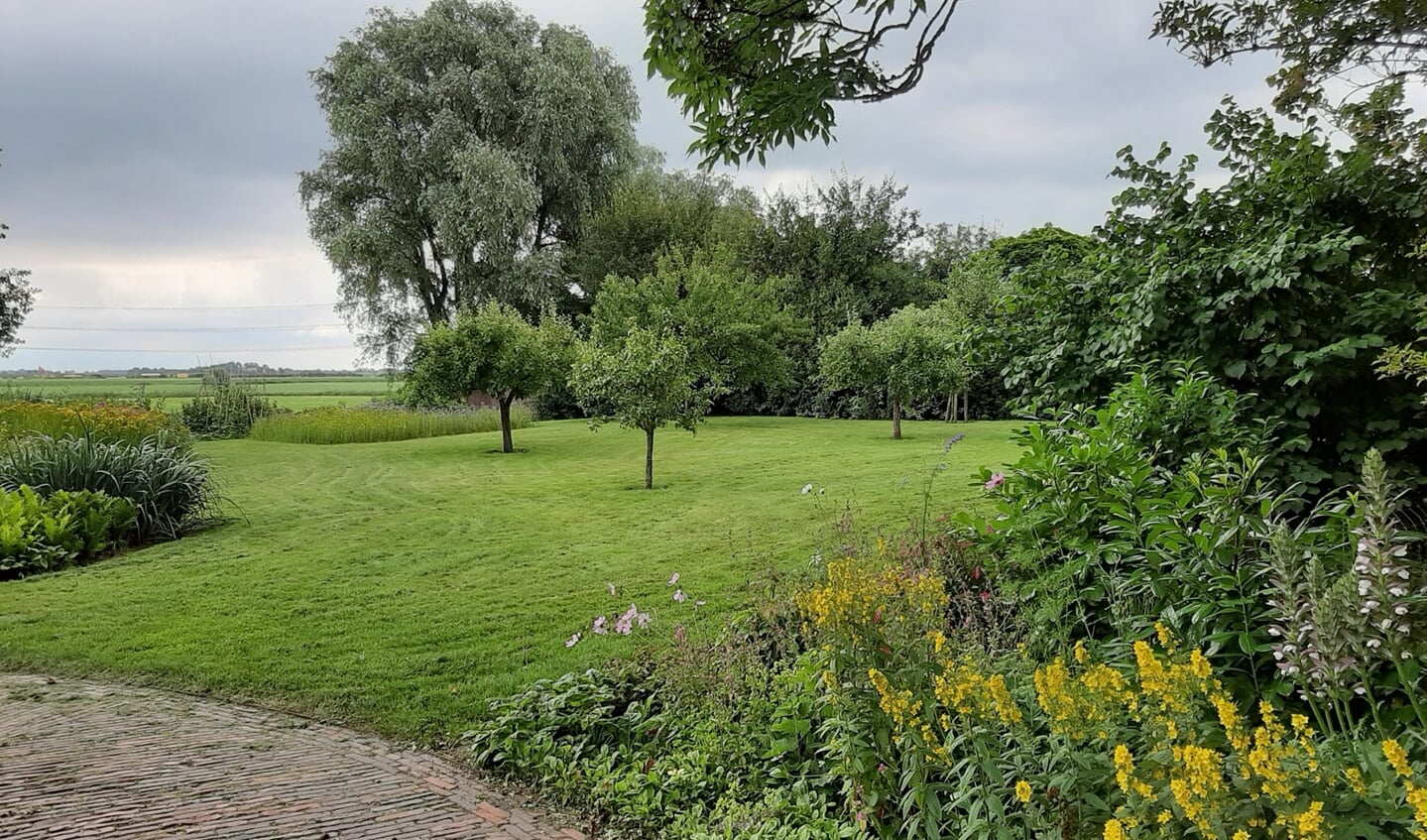 Het voormalige kloosterterrein van de Johannieters in Oosterwijtwerd. 
