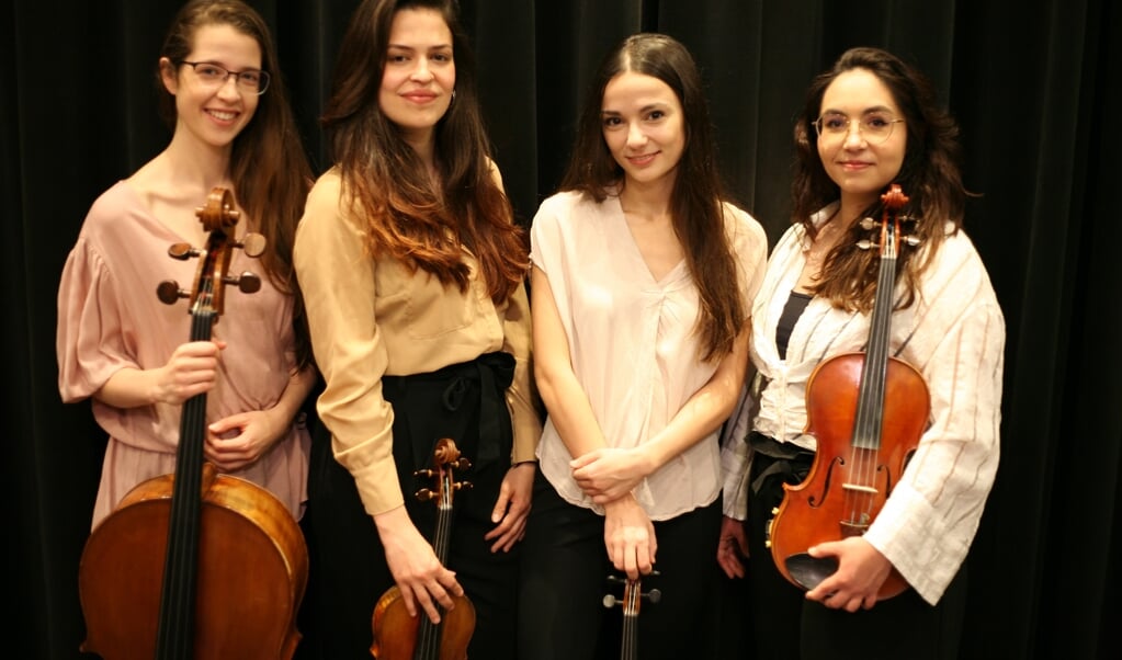 Het Adamo String Quartet.