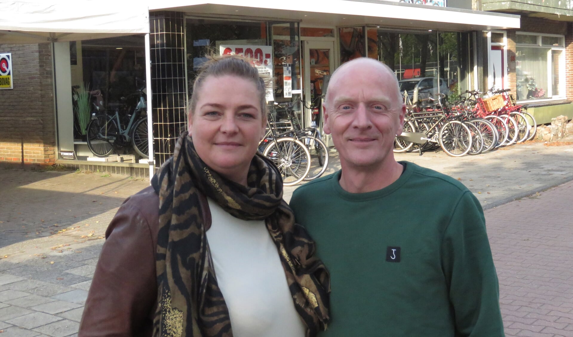 Linda en Floris van Soldt: ,,Blij terug te gaan naar het centrum van Martenshoek.