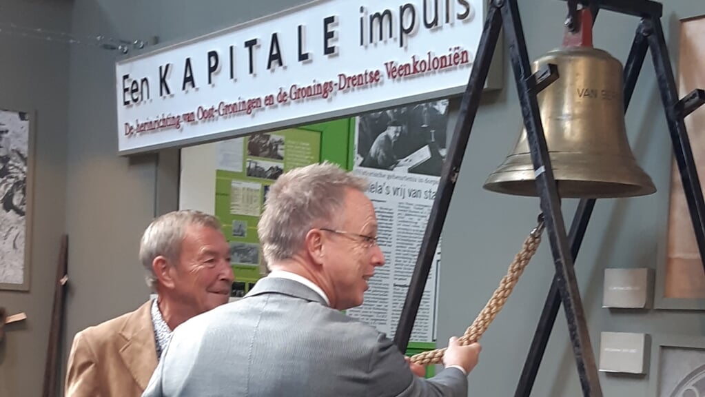 De wisselexpositie 'Een Kapitale Impuls' in Museum Collectie Ter Borg werd in oktober geopend door CdK René Paas.