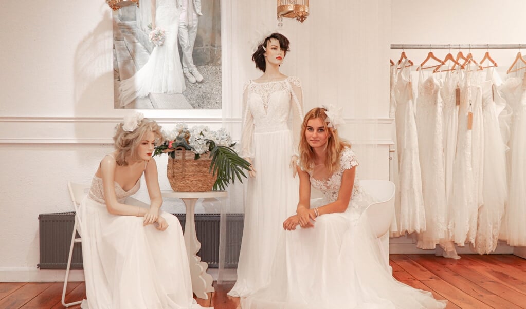 Bij De Bruidssalon kunnen bruiden terecht voor een groot aanbod aan trouwjurken. (foto: Beautyfull Life Fotografie)