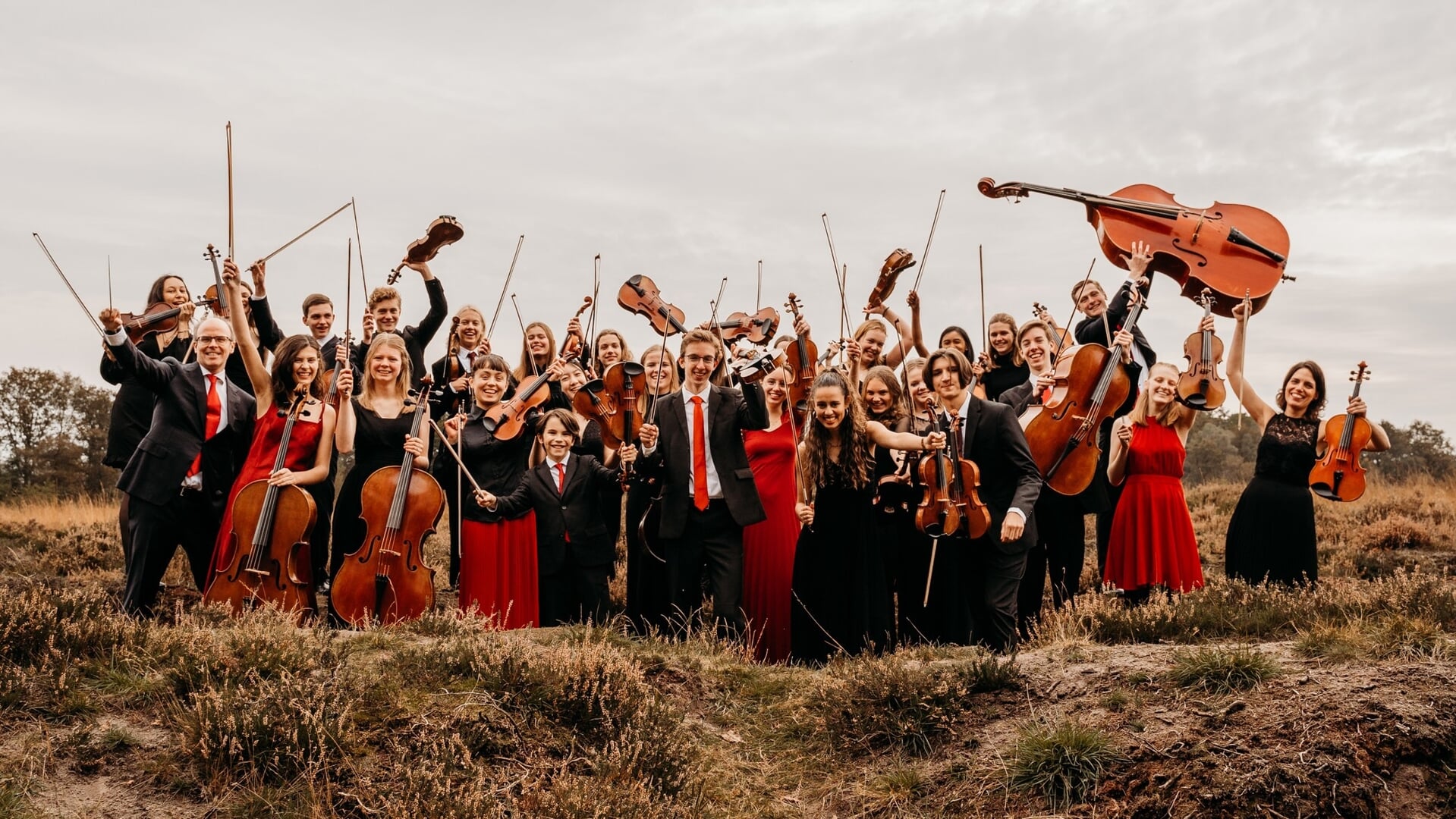 Het Haydn Jeugd Strijk Orkest bestaat uit studenten van het conservatorium in Groningen.