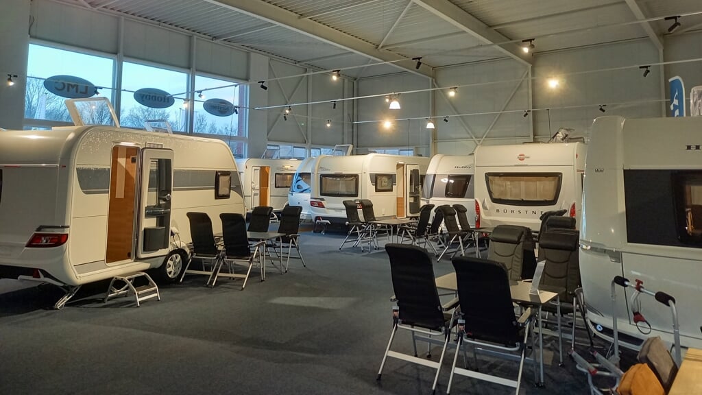 Vanaf vandaag kunnen bezoekers weer terecht op de Caravanshow bij Strating Caravans in Zuidbroek. 