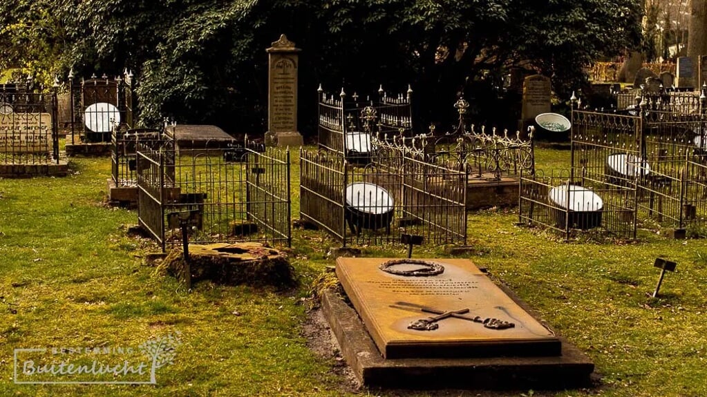 De begraafplaats in Veenhuizen. (eigen foto)