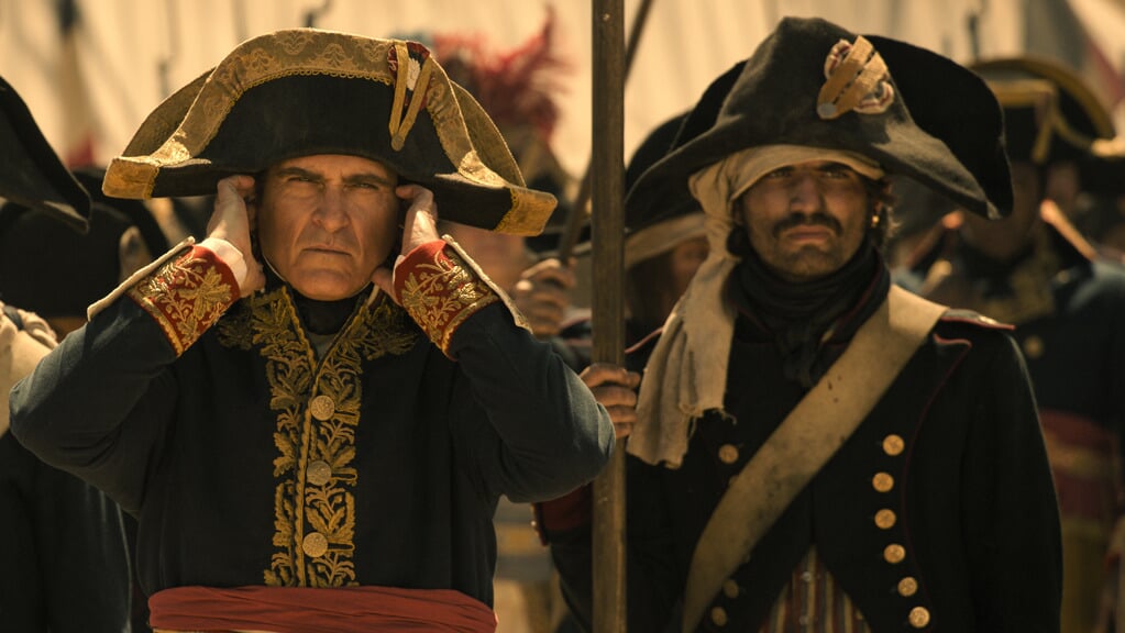 Oscar-winnaar Joaquin Phoenix speelt de rol van Napoleon Bonaparte.