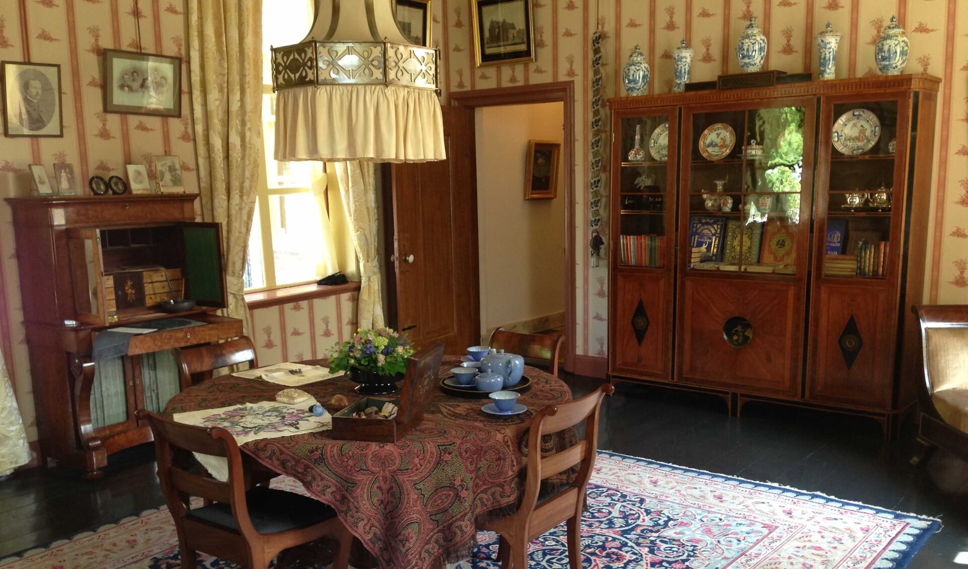 De Daagsche Kamer, een van de vertrekken in de Fraeylemaborg.