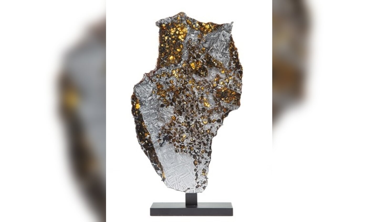 Stone Gellery verkocht een pallasiet, een edelsteen uit de ruimte, voor een bedrag van 55.000 euro 