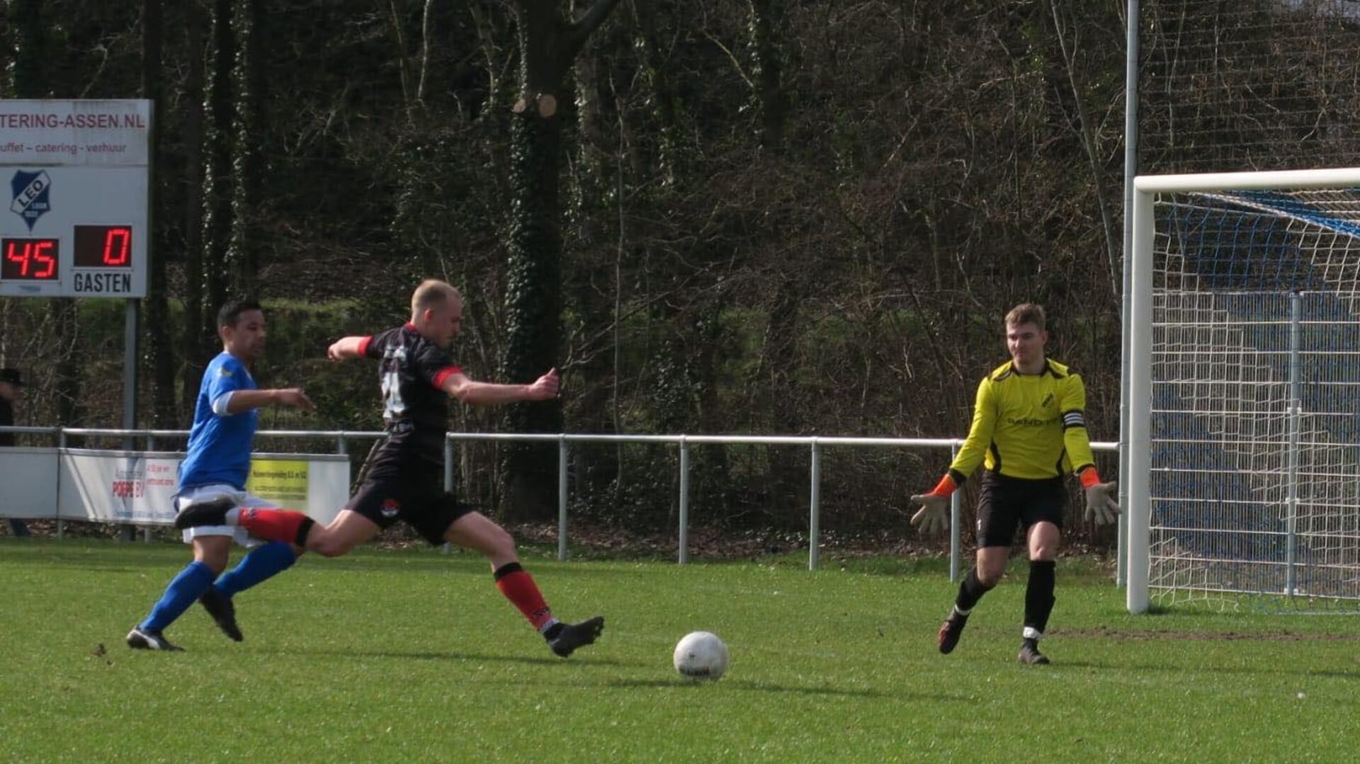 PJC hield een punt over aan het duel tegen LEO in Loon.