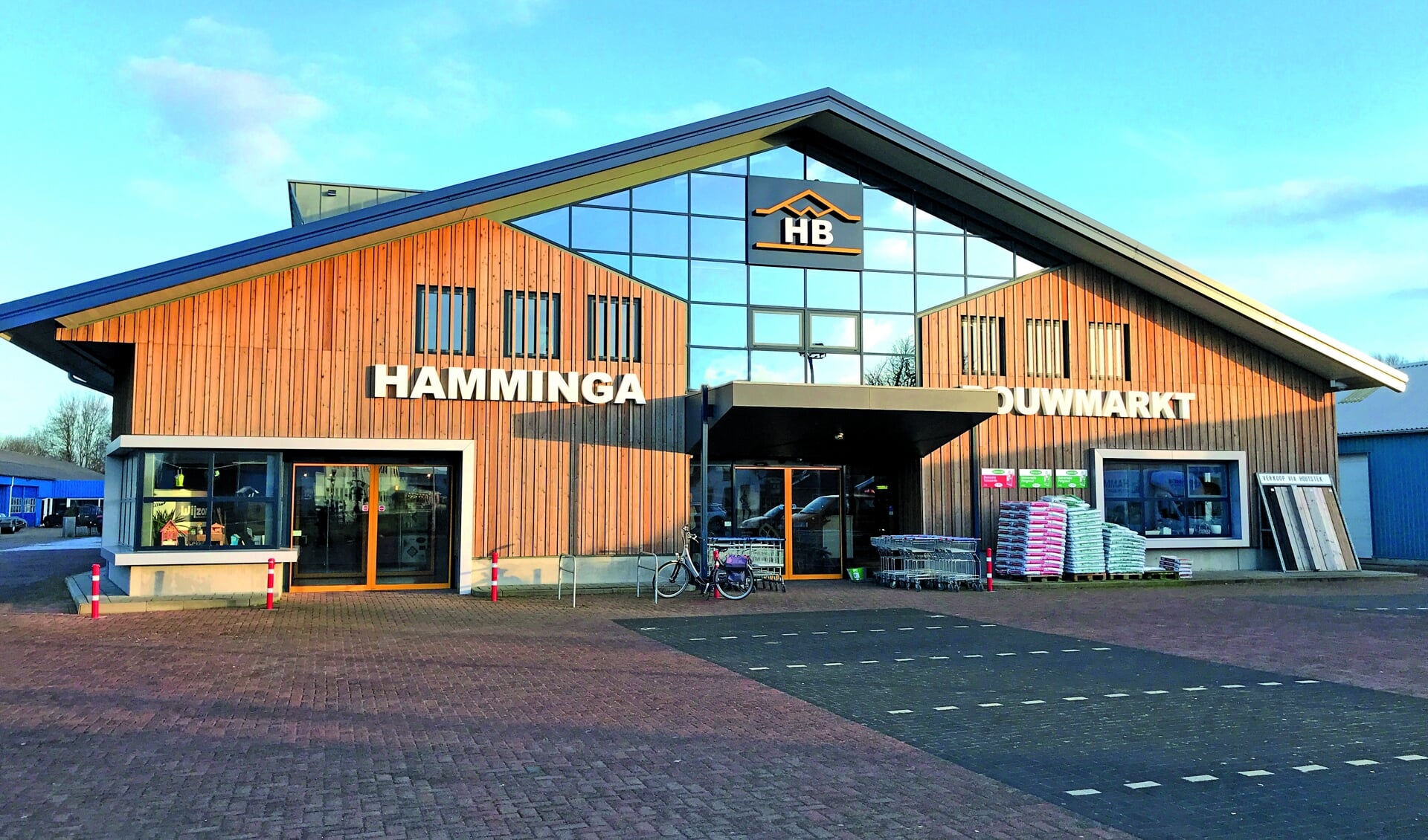 Het nieuwe onderkomen van Hamminga werd tien jaar geleden in gebruik genomen.