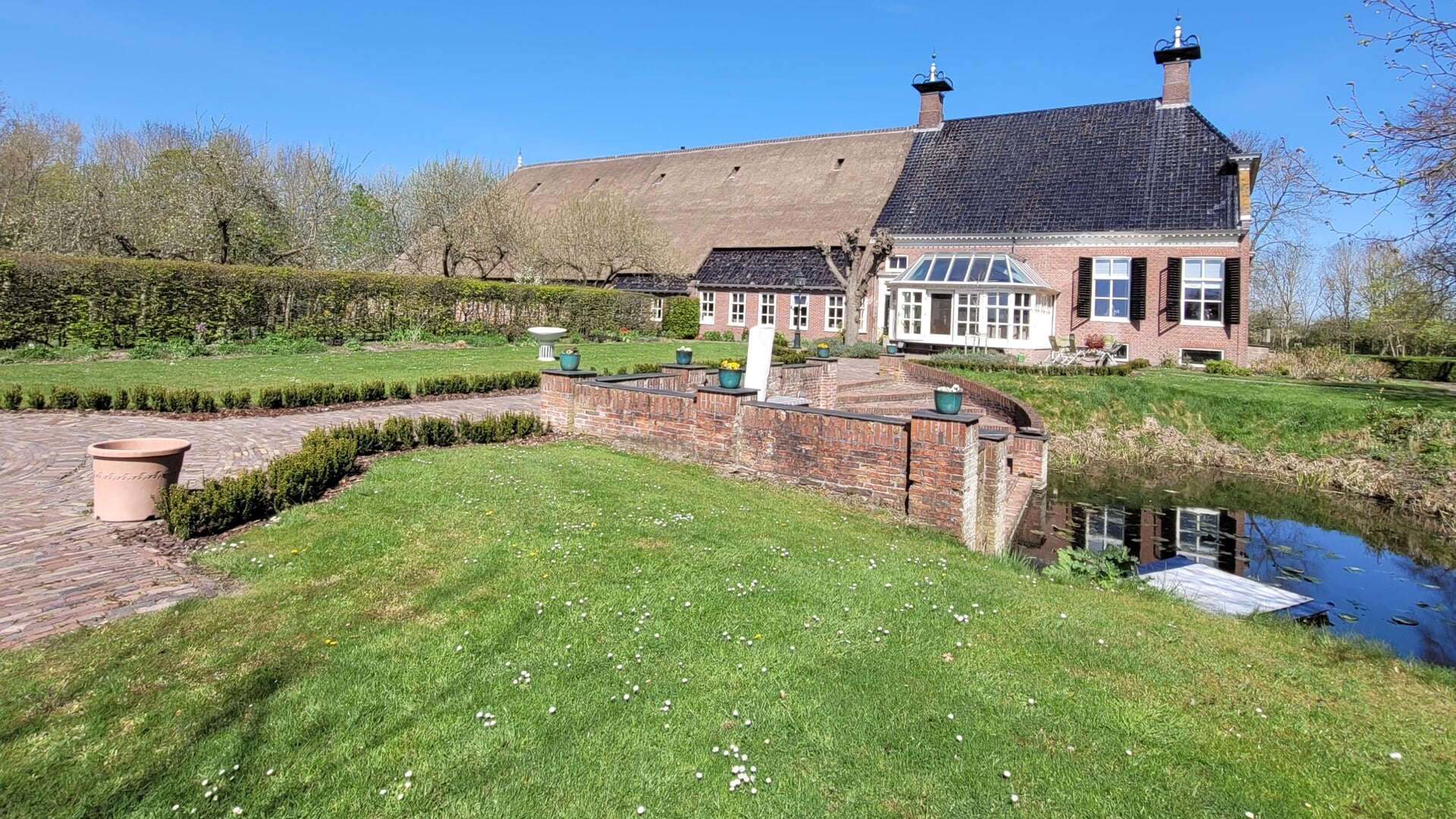 Landgoed Oudebosch in Onderdendam, het decor van de Terra Landgoedfair.