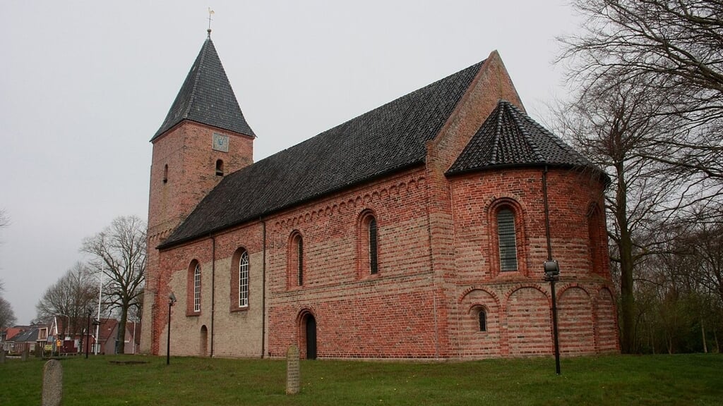 De hervormde kerk van Siddeburen.