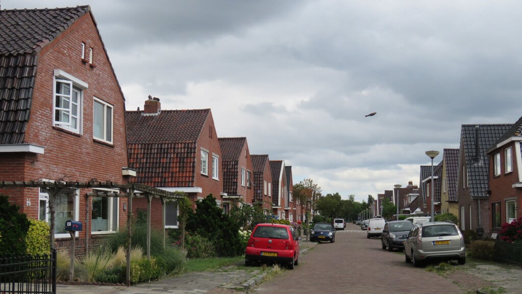Een van de straten in Gorecht-Noord, de Sportterreinstraat, waar woningeigenaren in aanmerking komen voor het fonds. 