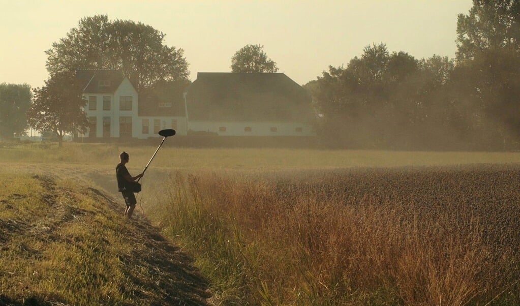 Tijdens de zomerbioscoop in Woudbloem zijn twee films te zien. (eigen foto)