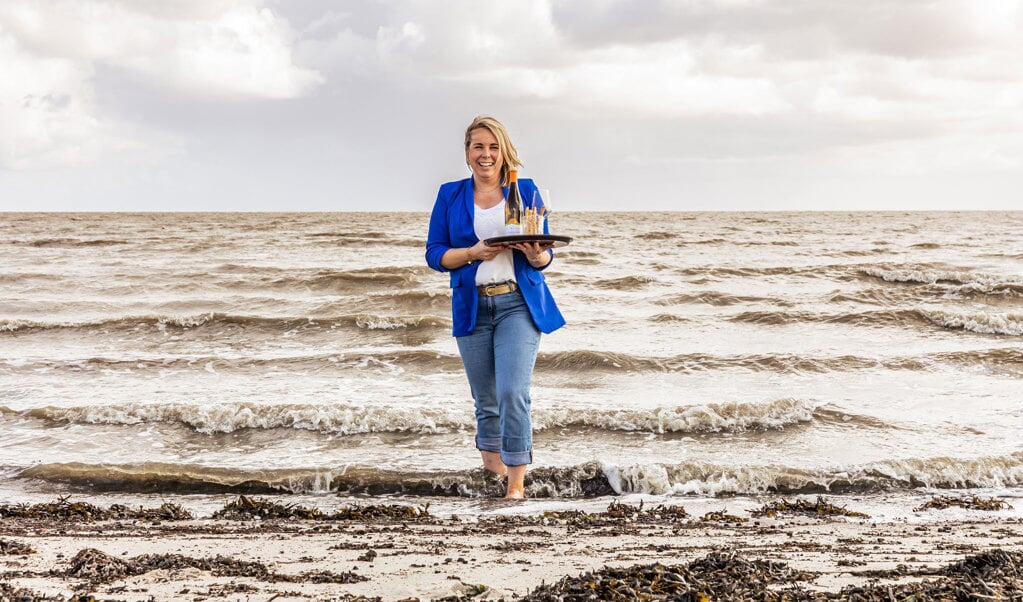 Sandra Boersma van Koffiehuys De Smederij is een van de gezichten van de nieuwe campagne (foto Marga de Groot).