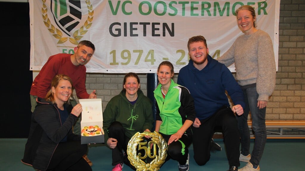 Team Half 100 won het Knaltoernooi van VC Oostermoer. 