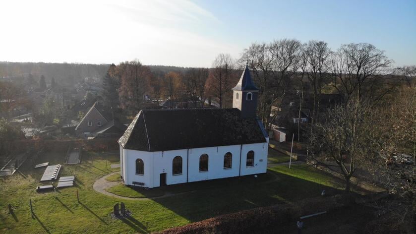 Het Witte Kerkje in Gasselte. 